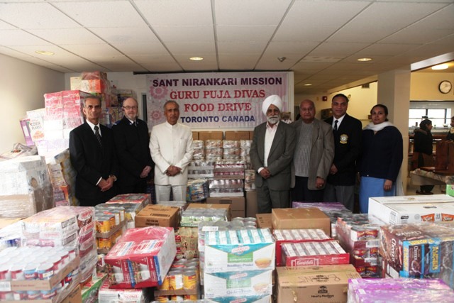 SNM Toronto Guru Pooja Diwas 2012 Food Drive
